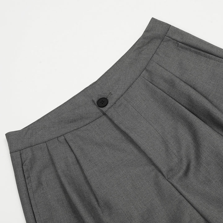 Cropped Short Suit Pants Men&