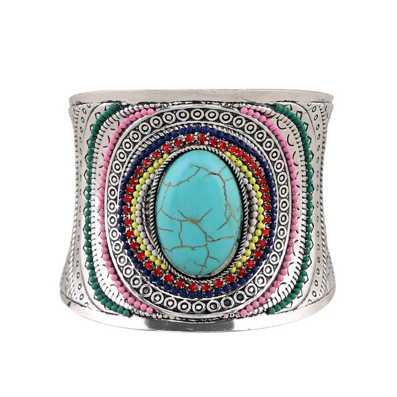 Pulsera de aleación con diseño de ambiente de moda