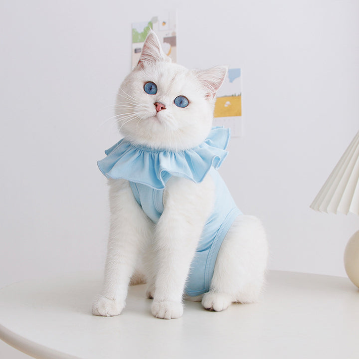 Cute Breathable Summer Thin Female Cat Gown