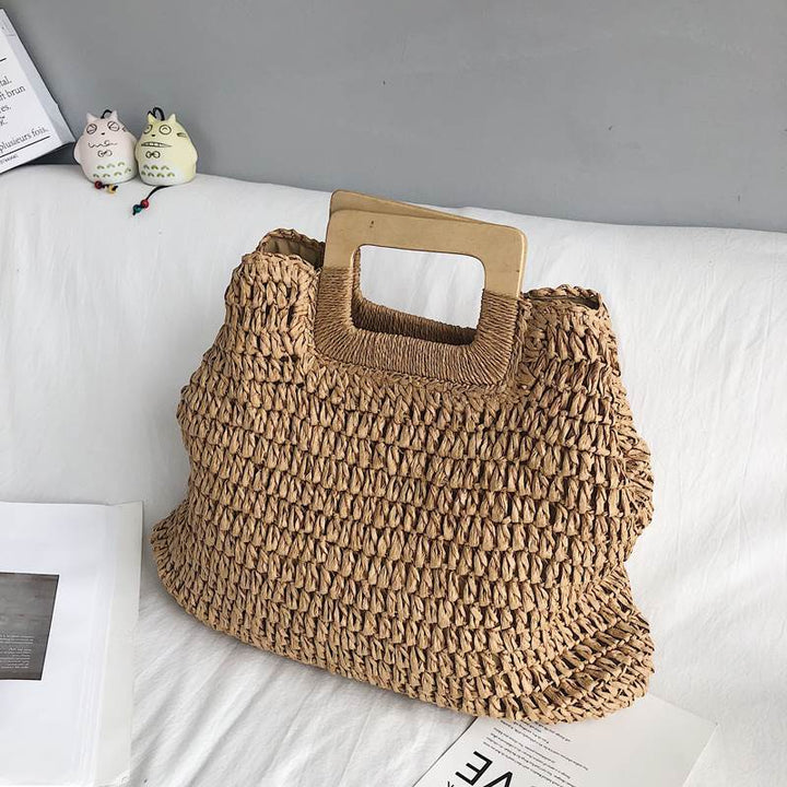 Bolso de paja Bolso de playa Bolso de mano