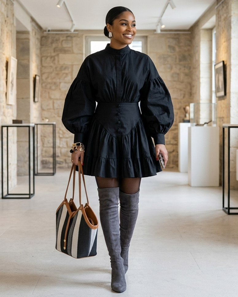 Stylish High-capacity Tote Bag With A Trendy Color-block Design