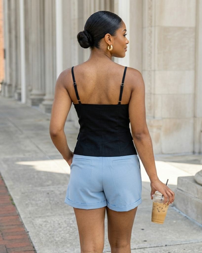 Fashionable Temperament Camisole Cardigan Women's Vest