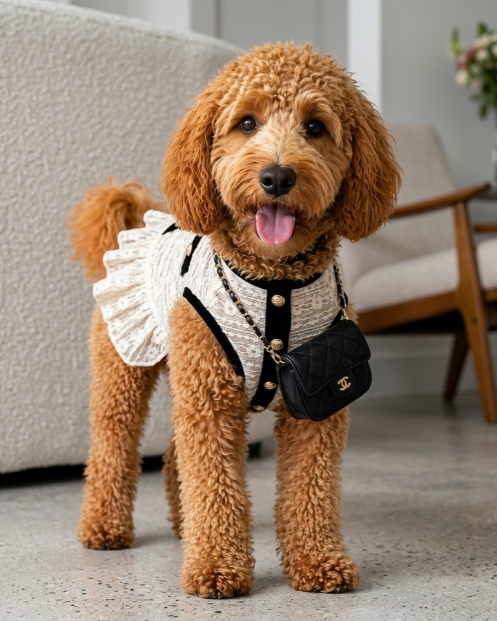 Classic Style Pet Skirt Small Dog Summer Clothes