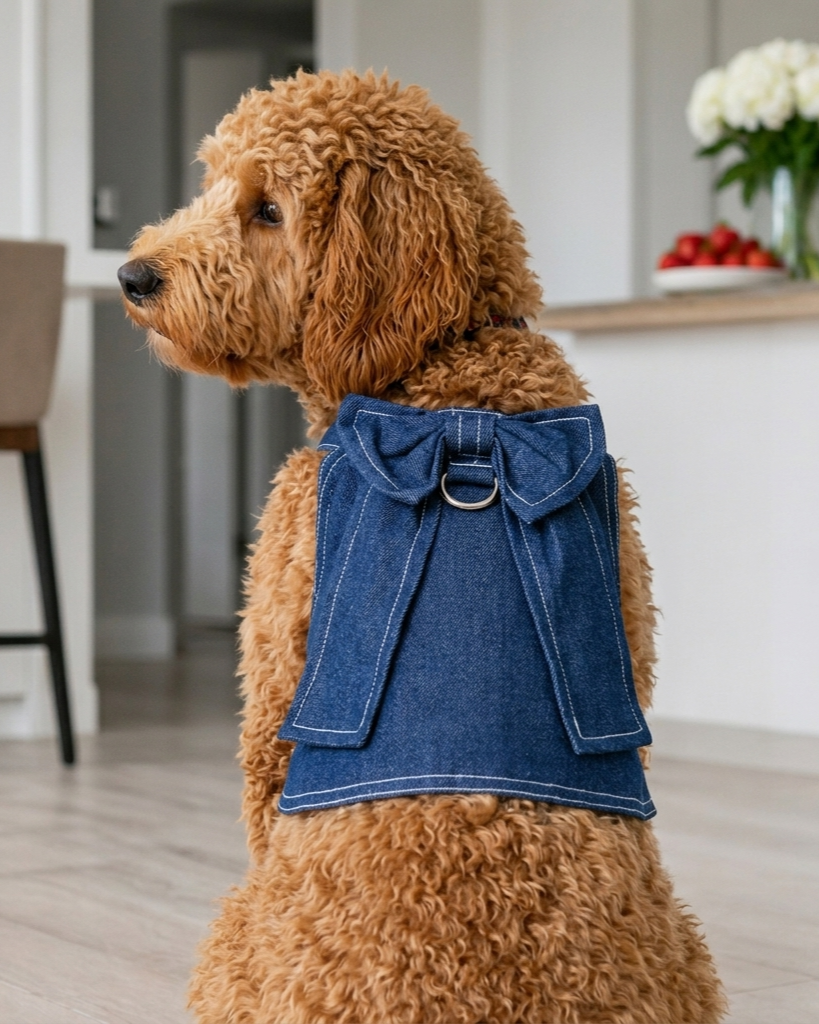 Spring And Summer Pet Clothes Big Bow Tie