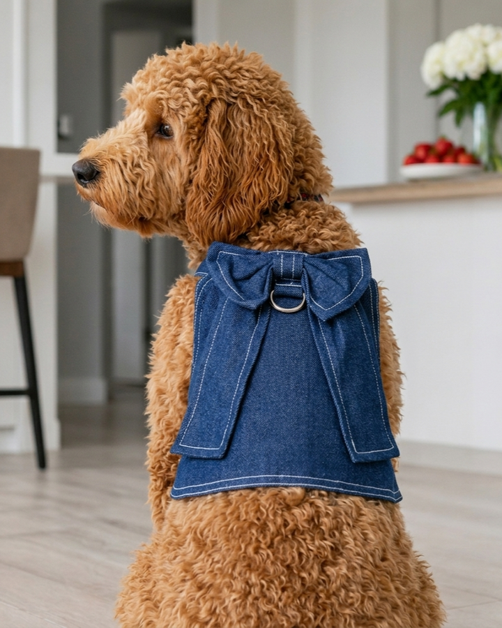 Spring And Summer Pet Clothes Big Bow Tie