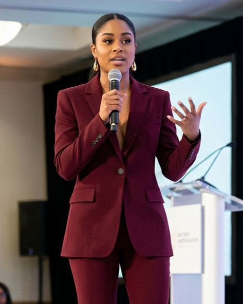 Power Of Earth Burgundy Sculpted 2-Piece Suit