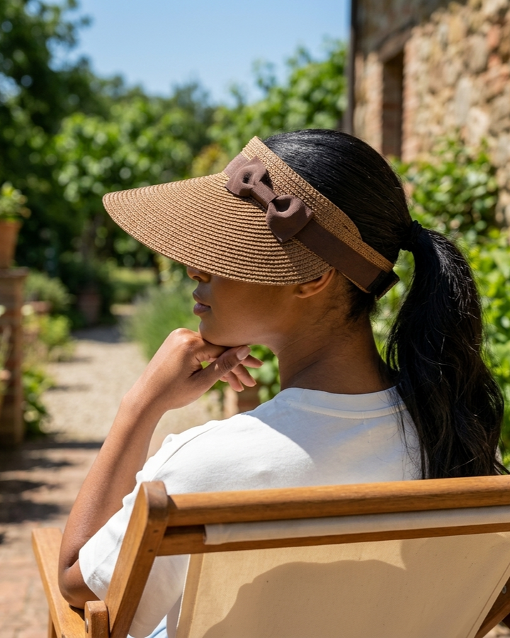 Protection Empty Top Fashion Straw Woven Foldable Sun Hat