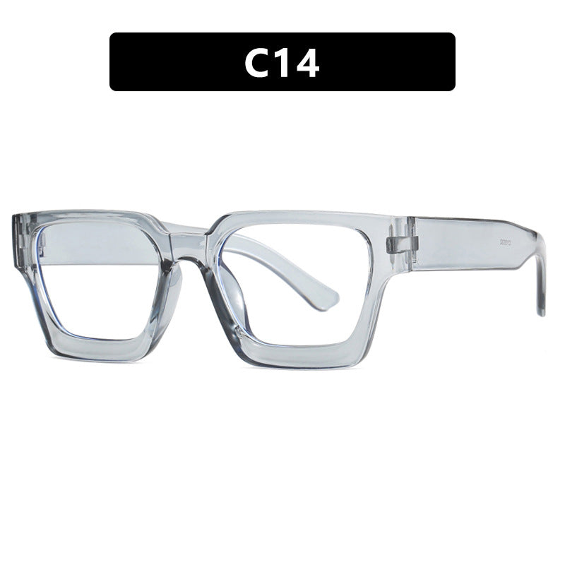 Lunettes de soleil carrées rétro pour femme
