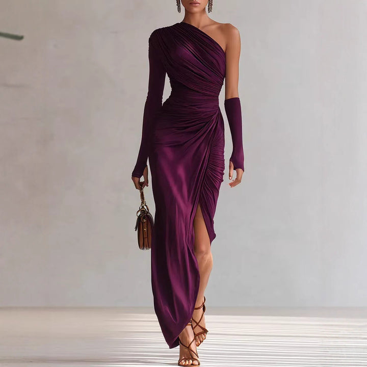 Stylish Minimalist Slim Fit Womens Dress