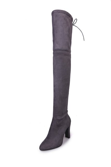 Botas mosqueteras de tacón para mujer