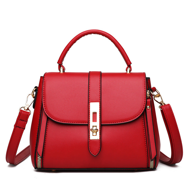 Bolso de Hombro de Mujer de Piel Suave Bandolera Portátil