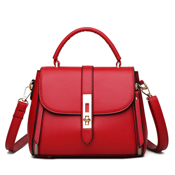 Bolso de Hombro de Mujer de Piel Suave Bandolera Portátil