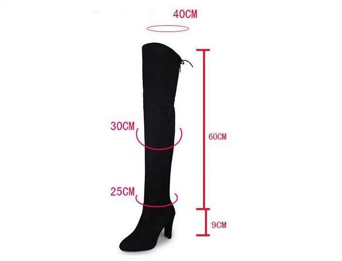 Botas mosqueteras de tacón para mujer