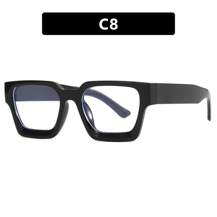Lunettes de soleil carrées rétro pour femme