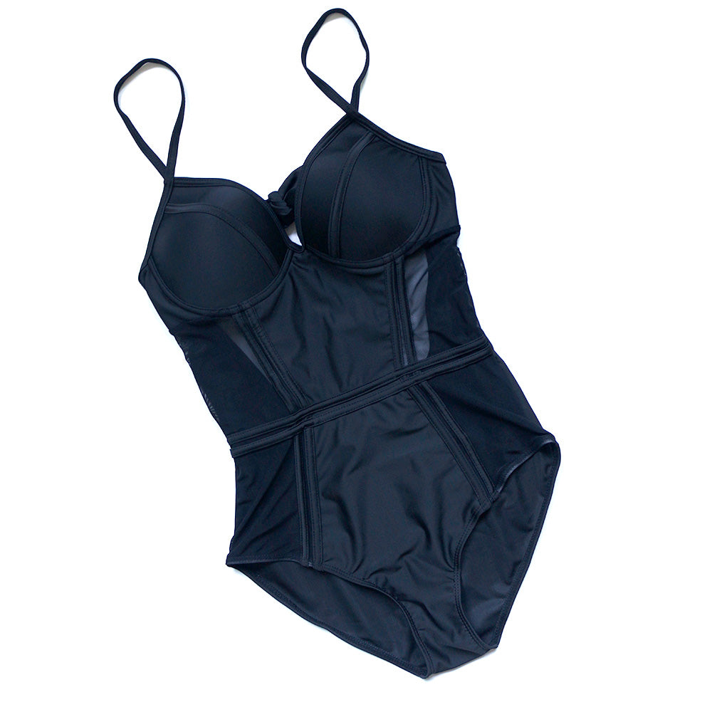 Traje de baño siamés femenino