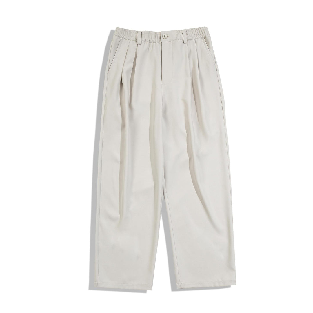 Spring Straight Casual Pants For Men
