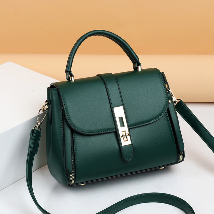 Bolso de Hombro de Mujer de Piel Suave Bandolera Portátil