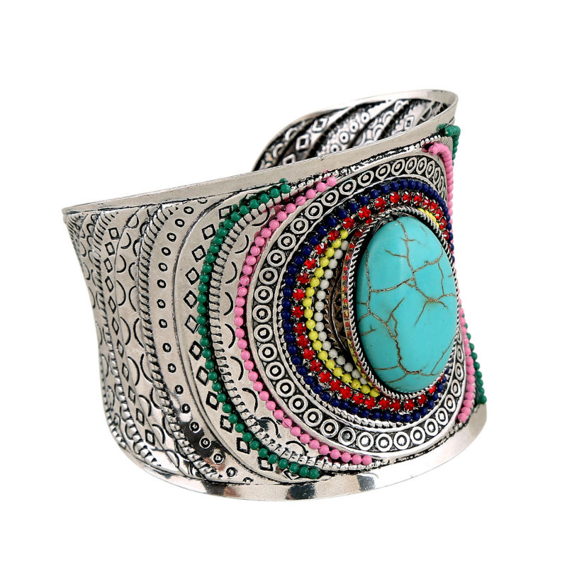 Pulsera de aleación con diseño de ambiente de moda
