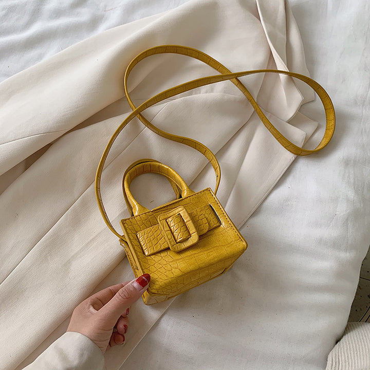 Small square handbag