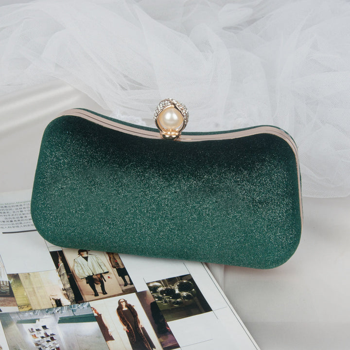 Velvet hot vintage lady handbag