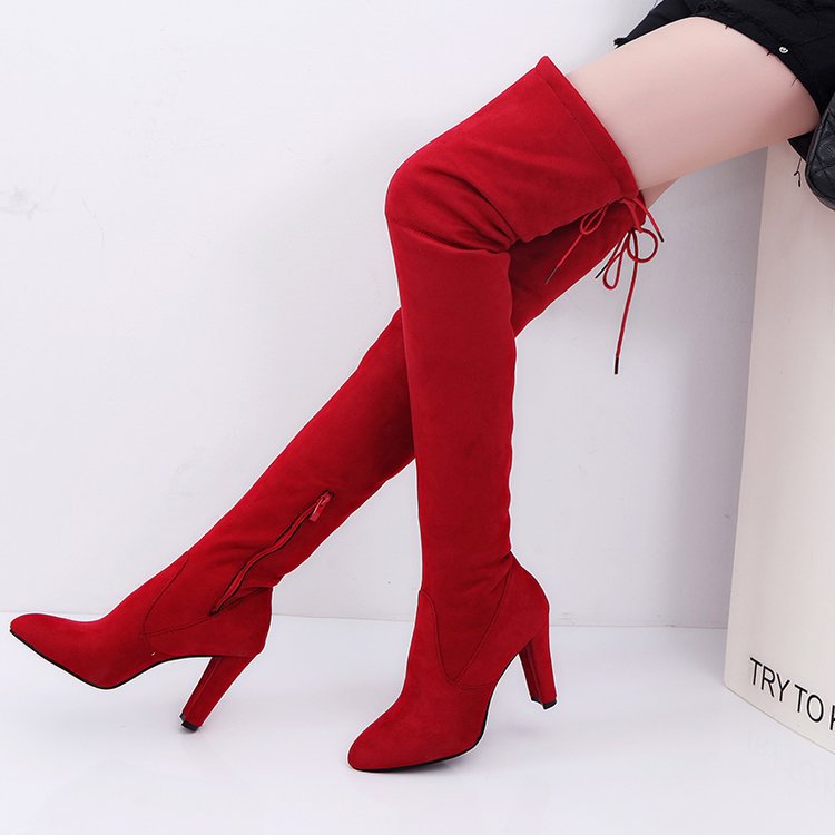 Botas mosqueteras de tacón para mujer