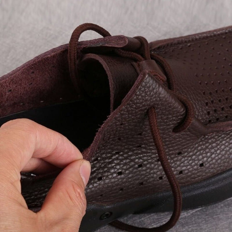 Chaussures Homme Respirantes Creuses Décontractées Habillées