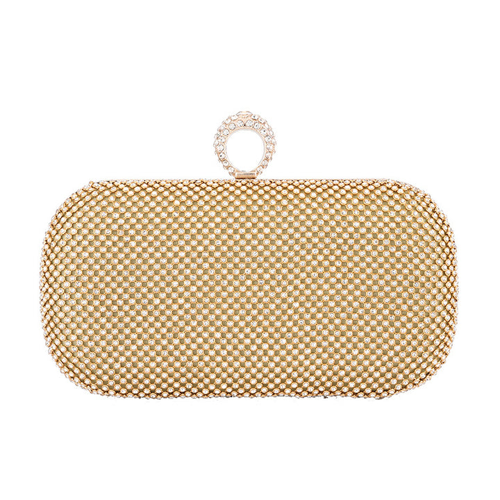 Evening Clutch Bags Diamond-Studded Evening Bag With Chain Shoulder Bag