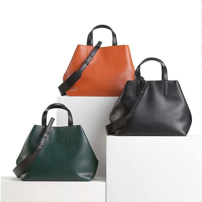 Bolso de Hombro de Cuero Elegante