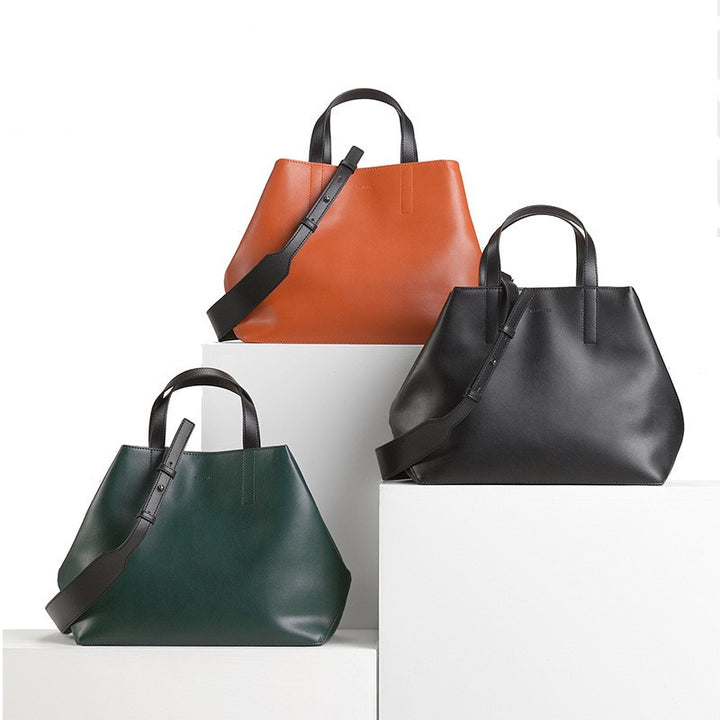 Bolso de Hombro de Cuero Elegante