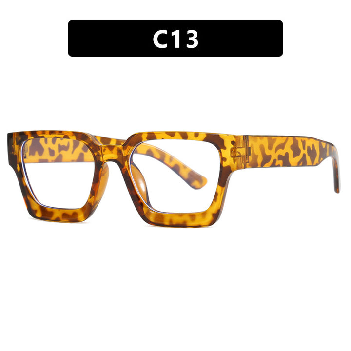 Lunettes de soleil carrées rétro pour femme