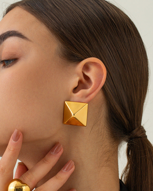 Pendientes Karina Oro