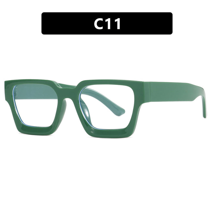 Lunettes de soleil carrées rétro pour femme