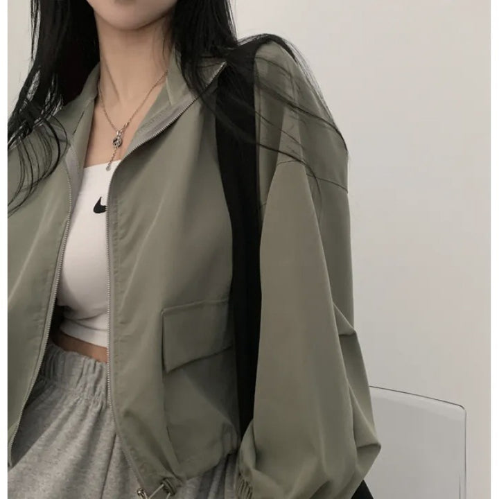 Lightweight Sun And Wind Resistant Short Jacketouterwear