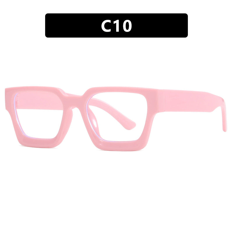 Lunettes de soleil carrées rétro pour femme