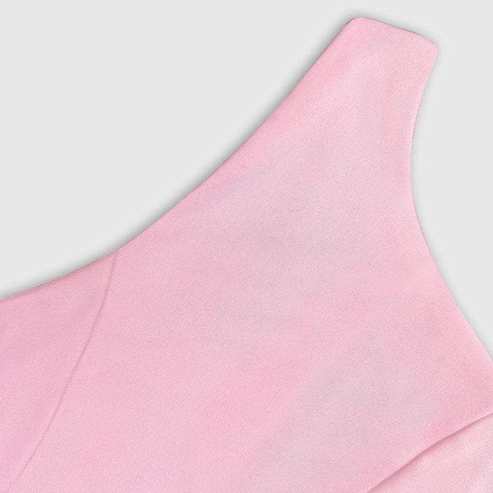 Sleeveless Back-Tie Cutout Waist-Cinching Top For Women