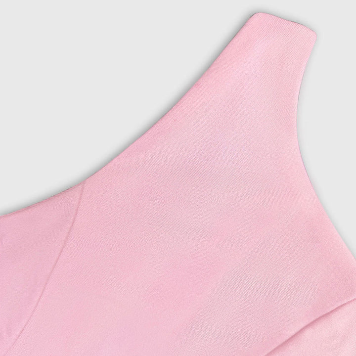 Sleeveless Back-Tie Cutout Waist-Cinching Top For Women