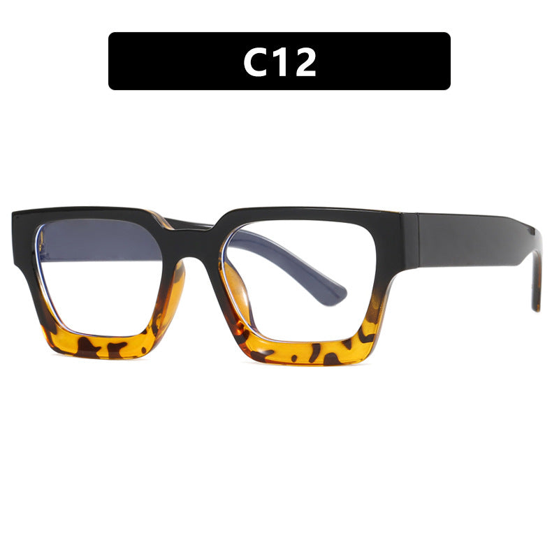Lunettes de soleil carrées rétro pour femme