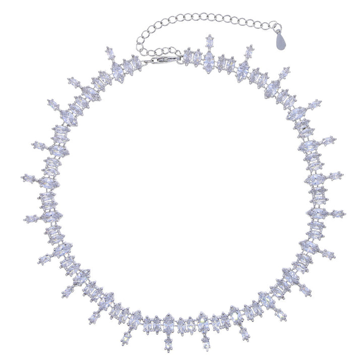 Necklace Horse Eye Zircon Tennis Chain Ladies