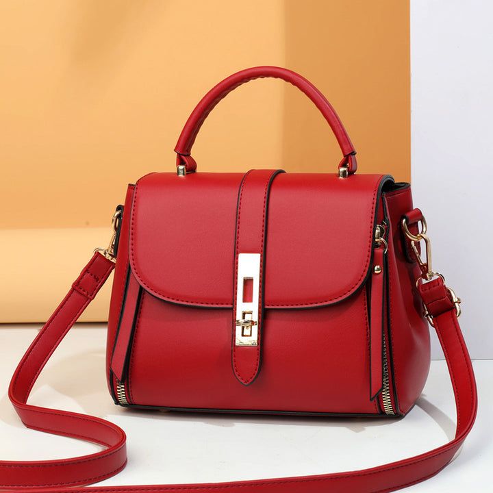 Bolso de Hombro de Mujer de Piel Suave Bandolera Portátil