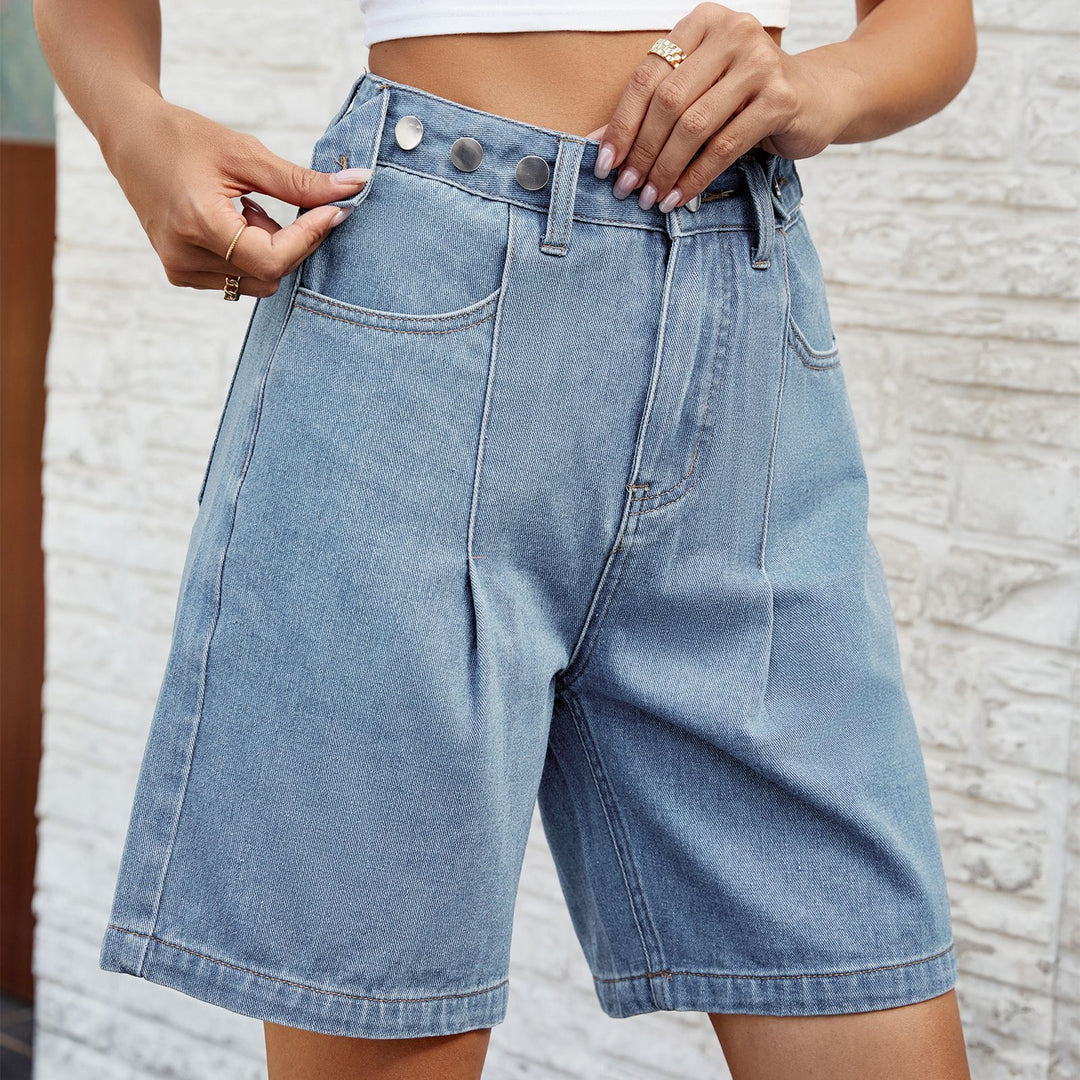 Summer Denim Short Pants For Women